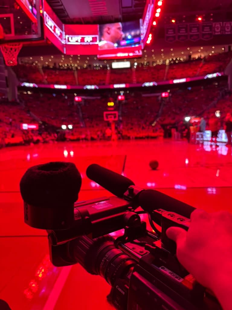 Camera Operator at Houston Rockets